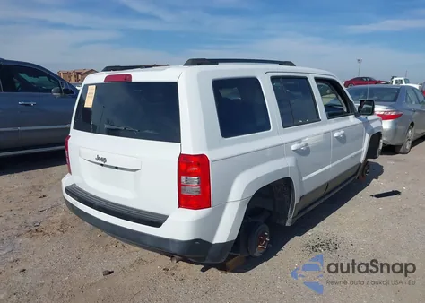 2017 Jeep Patriot Sport Fwd из США, поврежденный, VIN 1C4NJPBA0HD149983